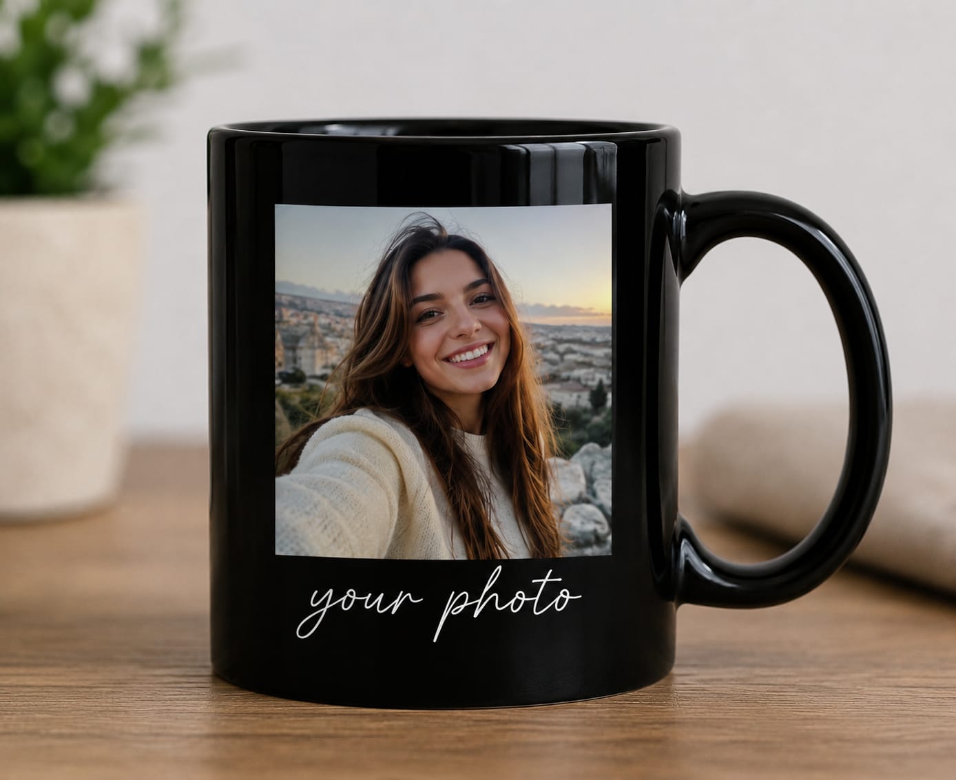 Custom mug - black