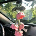 Lily car hanger - pink