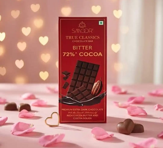 Smoor true classic bitter chocolate bar