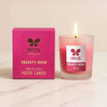 Velvet rose scented candle