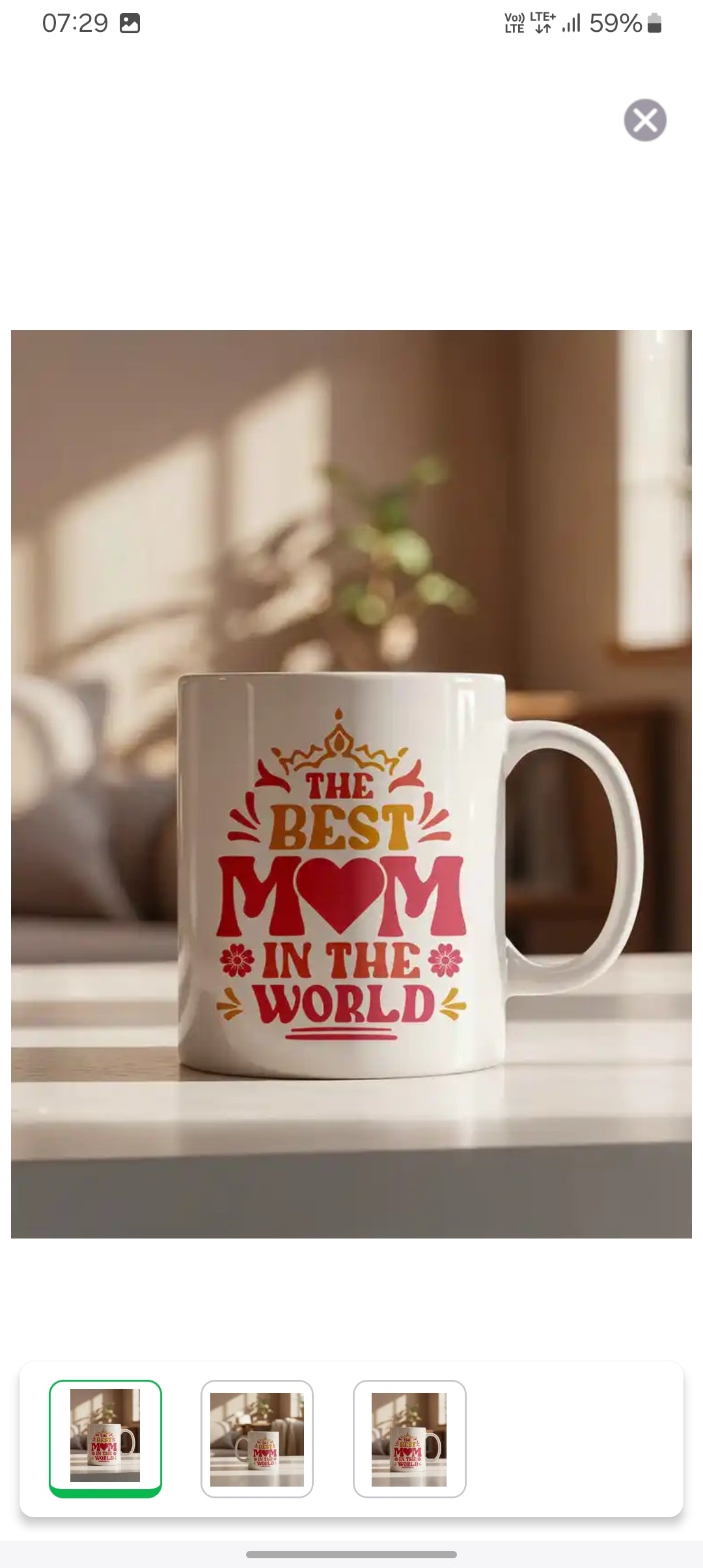 Best mom on the world mug