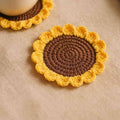 Sunflower coaster