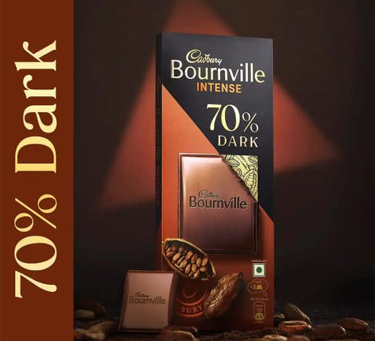 Cadbury bournville chocolate bar 75g