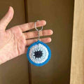 Evil eye keychain