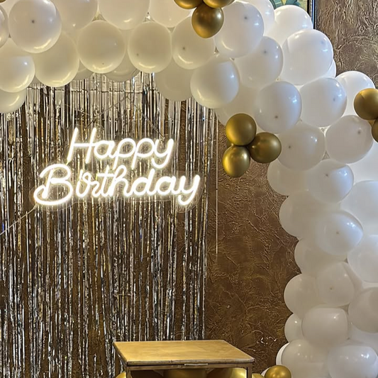 Happy birthday decoration