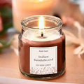Scented jar candle - sandlewood